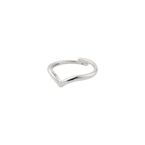 Pilgrim LULU stack ring sølvbelagt