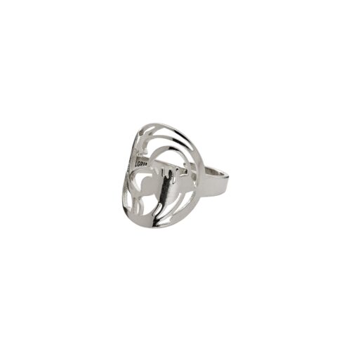Pilgrim Ring : Abella : Sølvbelagt