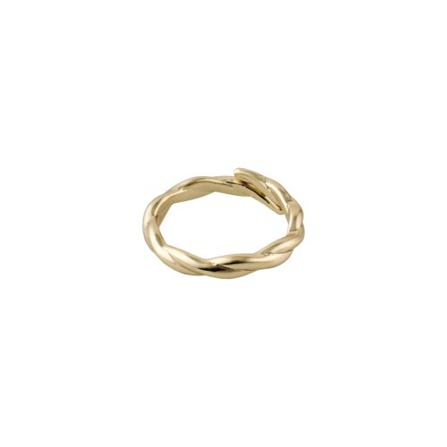 Pilgrim LULU twirl stack ring guldbelagt