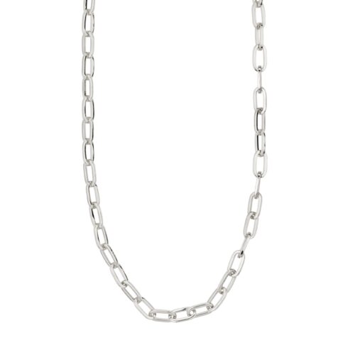 Pilgrim BIBI cable chain halskæde sølvbelagt