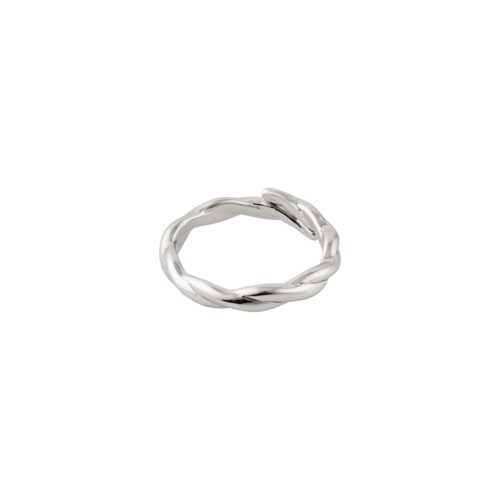 Pilgrim LULU twirl stack ring sølvbelagt