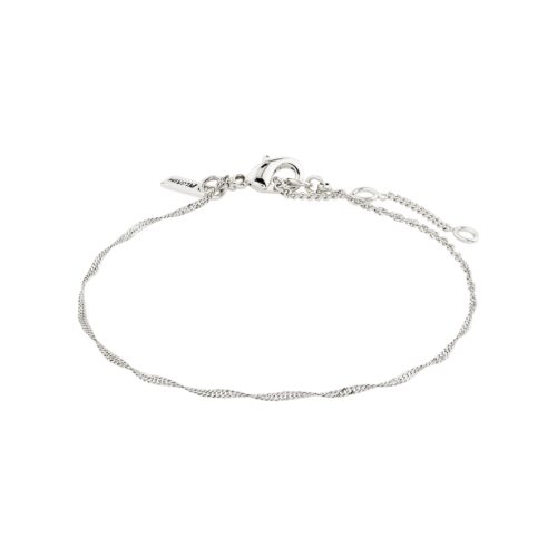 Pilgrim PERI twirl armbånd sølvbelagt