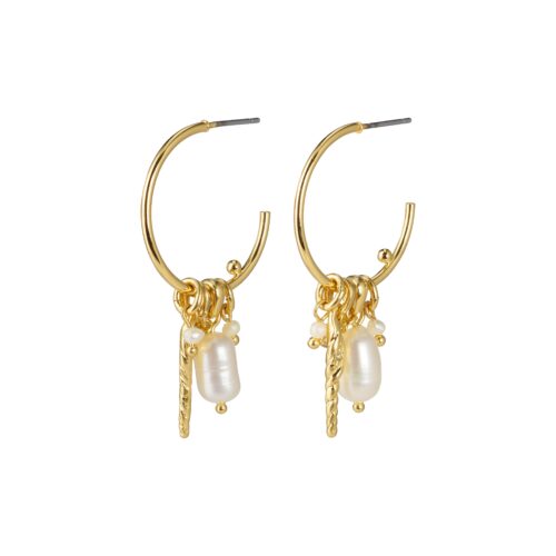 Pilgrim MORGAN deco hoops guldbelagt