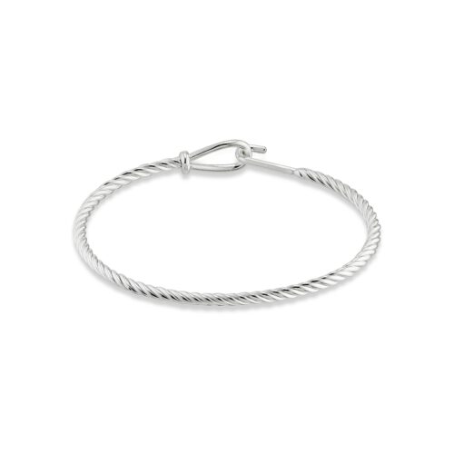 Pilgrim CECE snoet armring sølvbelagt