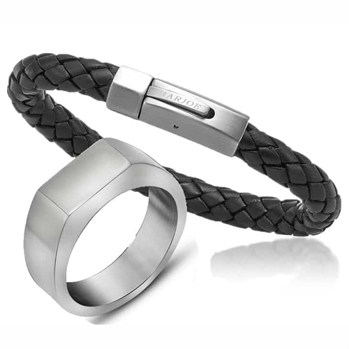 Smykkesæt armbånd/ring