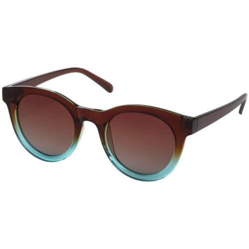 Pilgrim TAMARA solbriller, graduated brun/turquoise