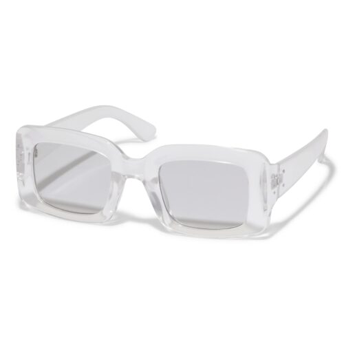 Pilgrim PAYTON chunky frame solbriller transparent