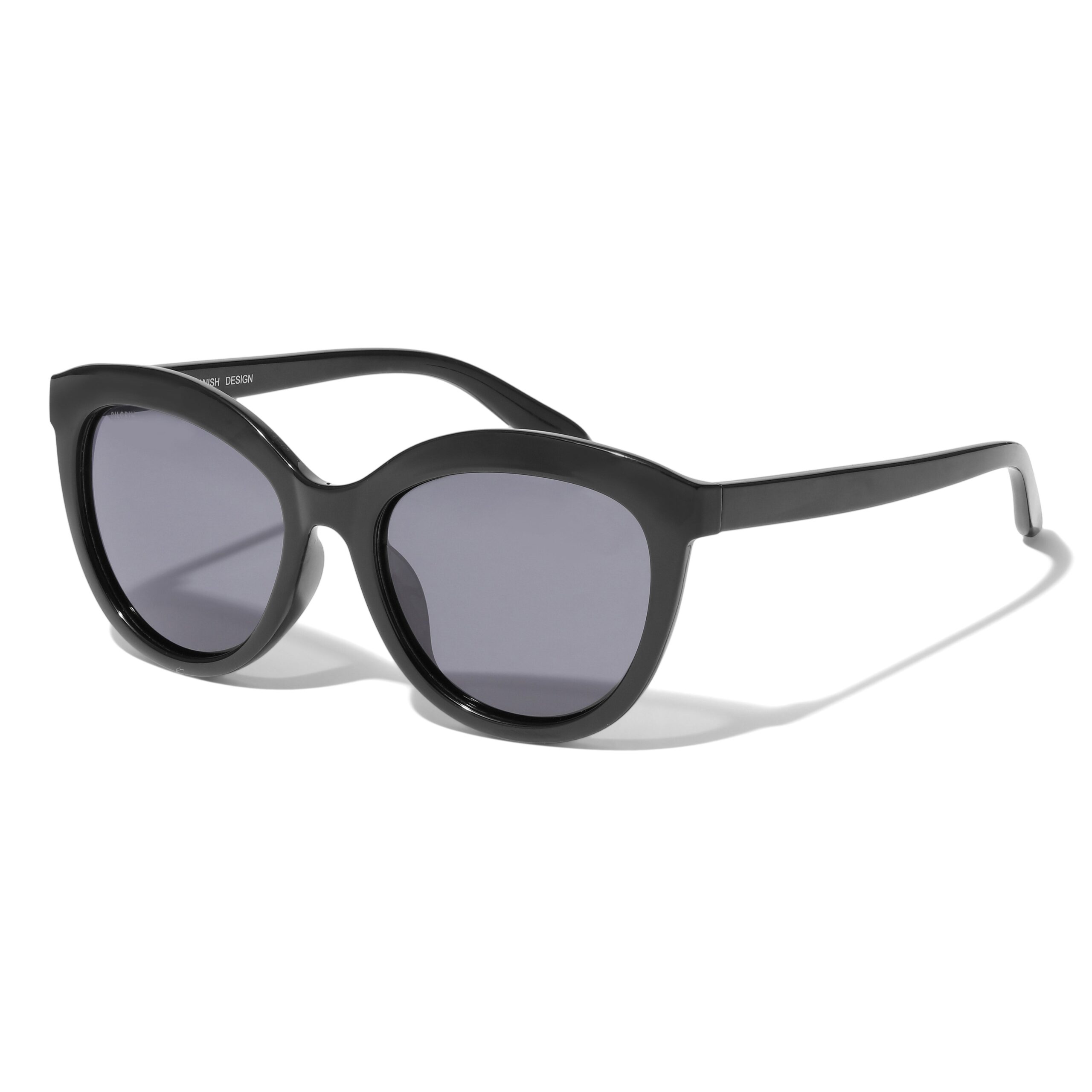 Pilgrim MARLENE recycled cat-eye solbriller sort