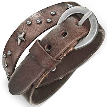 Imt. læderarmbånd.