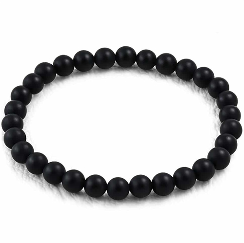 Blackstone perlearmbånd 6mm/18cm