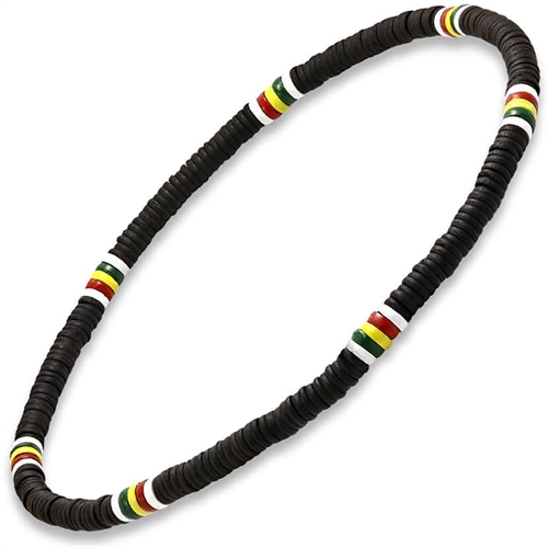 Rasta4 - halskæde i træ 42cm