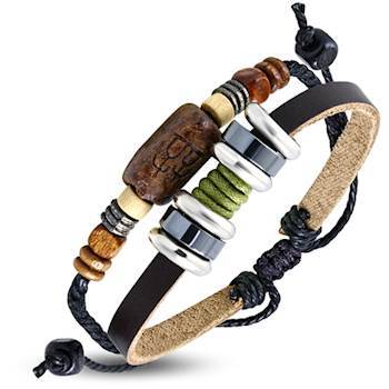 Læderarmbånd "Fashion"