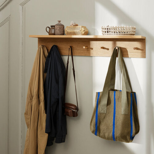 Ferm Living knagerække Place Rack Large Eg