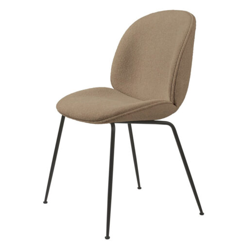 GUBI Beetle Spisebordsstol Polstret Light Bouclé