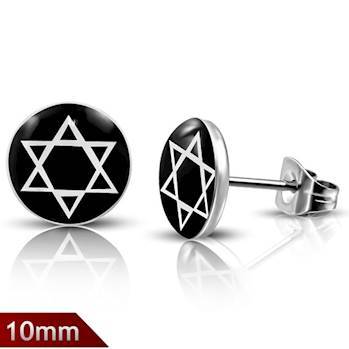10mm ørestik med stjerne