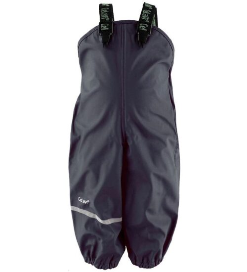 CeLaVi Regnbukser - PU - Navy m. Seler