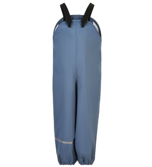 CeLaVi Regnbukser m. Seler - Recycled PU - China Blue m. Seler