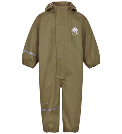 CeLaVi Regndragt - PU - Khaki