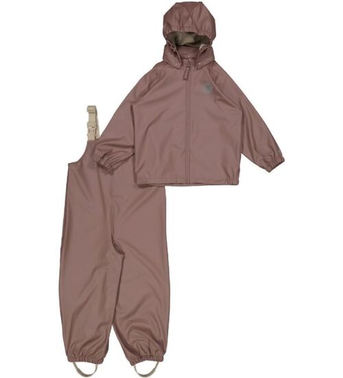 Wheat Regntøj m. Seler - PU - Charlie - Dusty Lilac