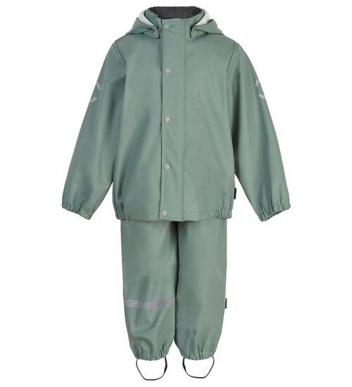Mikk-Line Regntøj - PU - Recycled - Chinois Green