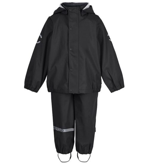 Mikk-Line Regntøj - PU - Recycled - Black