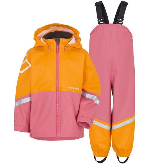 Didriksons Regntøj m. Seler - Waterman - Sweet Pink