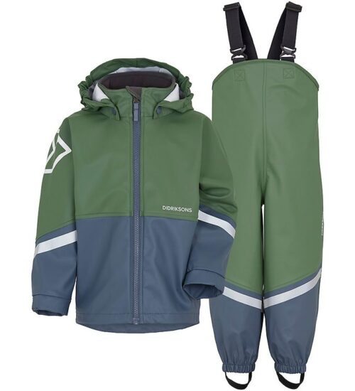 Didriksons Regntøj m. Seler - Waterman - Green Mist