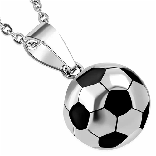 Fodbold i Rustfrit stål Black