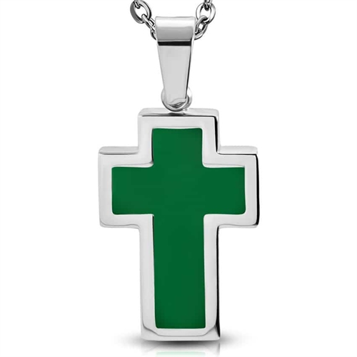 Halskæde "Green Cross"
