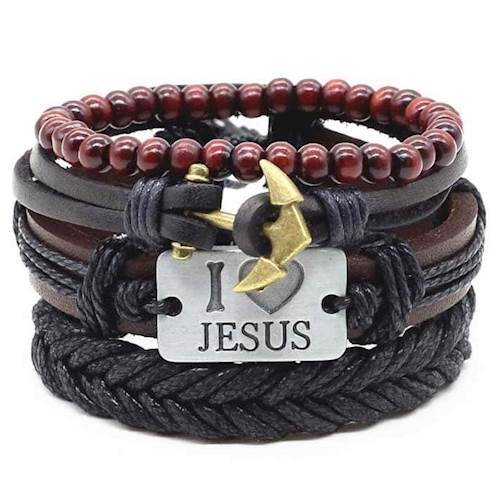 Love Jesus armbåndsæt