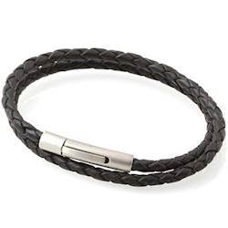 Læderarmbånd 4mm "Daze"