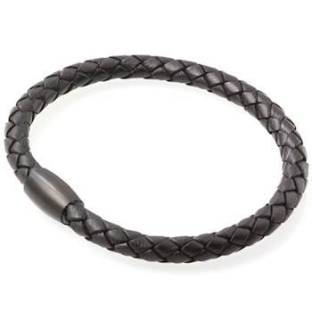 Basic armbånd i bololæder sort