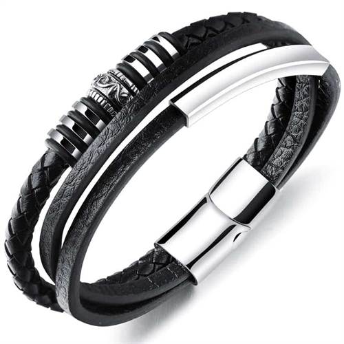 Milano læderarmbånd "K5"