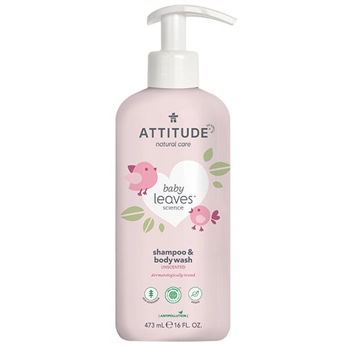 Baby Leaves 2-in-1 Shampoo & Body Wash Unscented
