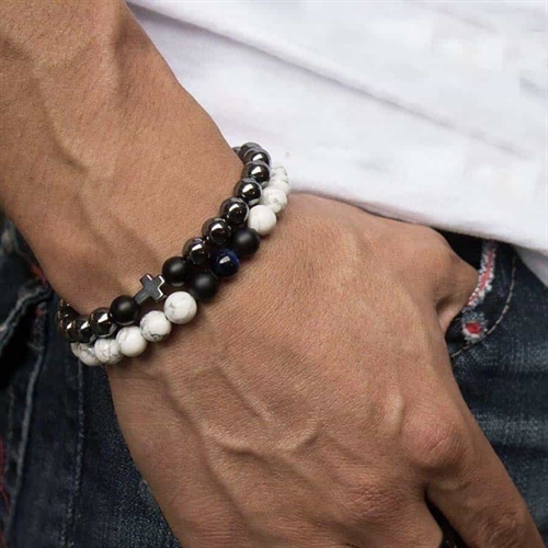 Cross style Armbåndsæt 2 stk.