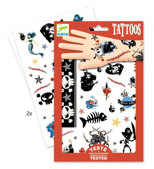 Djeco Tattoos, Pirater
