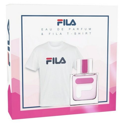 Fila -  Women Eau de Parfm Sæt & Tshirt - 100 ml - Edp