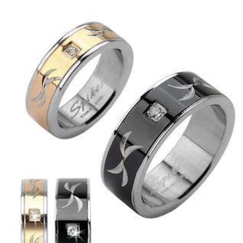 Forlovelses ringe "Rustfrit stål"