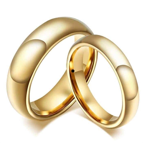 T8 tungsten forlovelsesringe