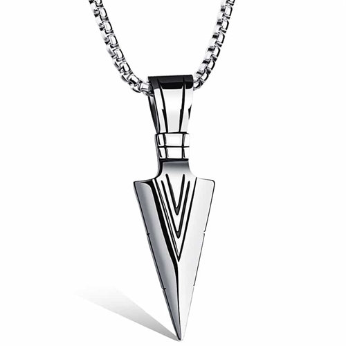 Halssmykke "Triangle" Steel