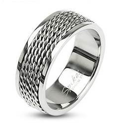 Herrering "Hecta" Rustfrit stål