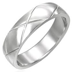 Classic ring i rustfrit stål.