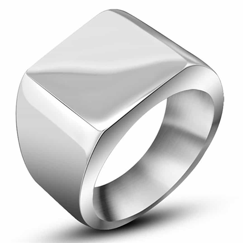 Rustfri stål XL herrering