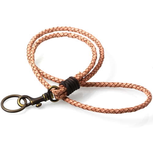 Keyhanger i 6mm naturlæder 80cm