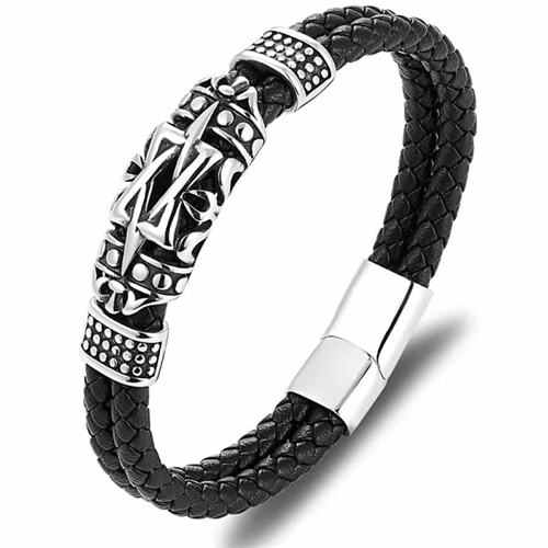Adorn læderarmbånd