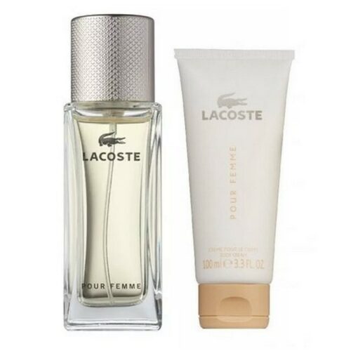 Lacoste - Pour Femme Eau de Parfum Gavesæt