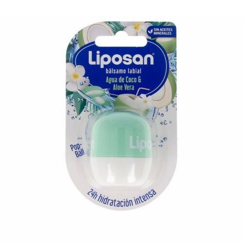 Liposan - Læbepomade Ball Kokosvand & Aloe Vera - 7 g