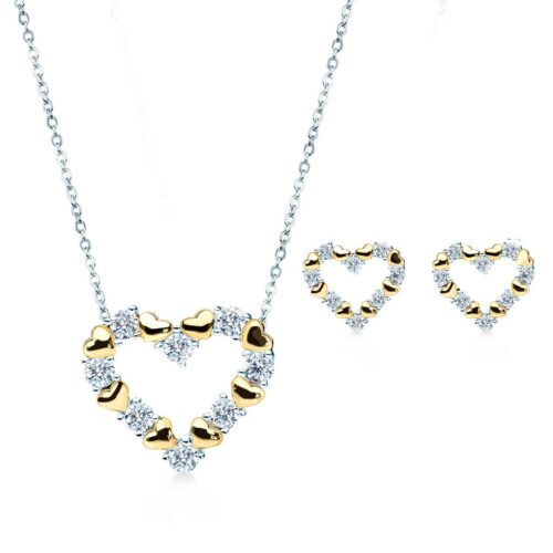 Loving Heart Gold Gift Set