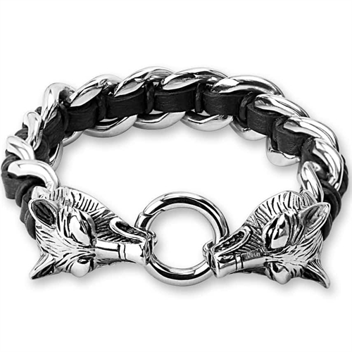 Armbånd ulvehoved