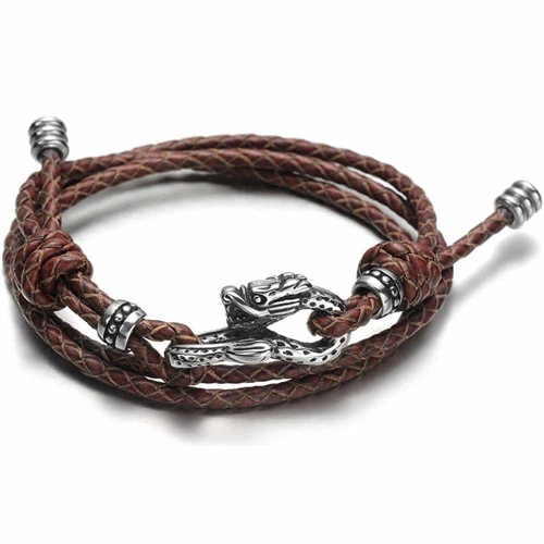 Flot Sparz læder armbånd